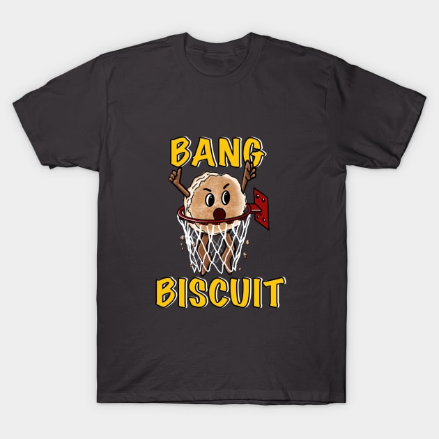 Bang Biscuit (score) T-Shirt by JaqiW